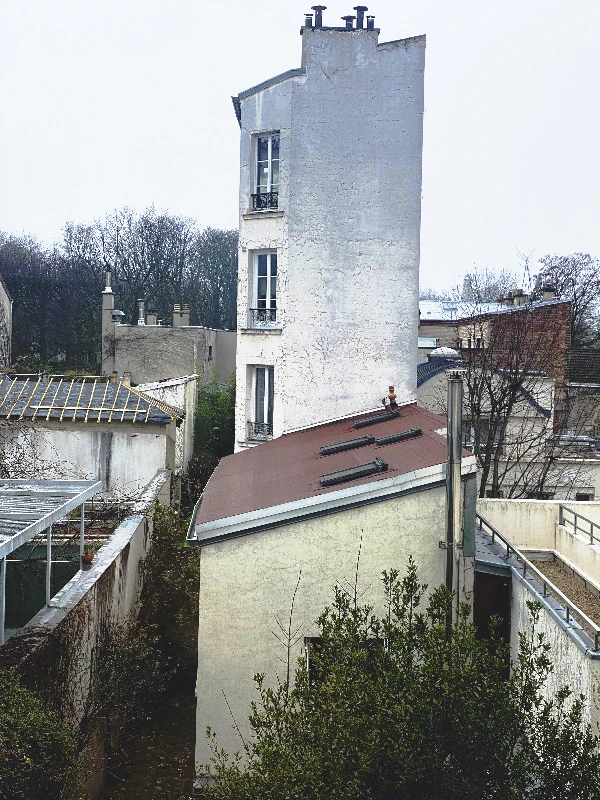 Échafaudage pour accès difficiles en milieu urbain dense